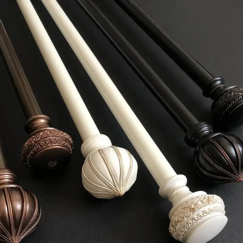 Tringles à Rideau Vintage Ornementées Pour Décoration Bohème