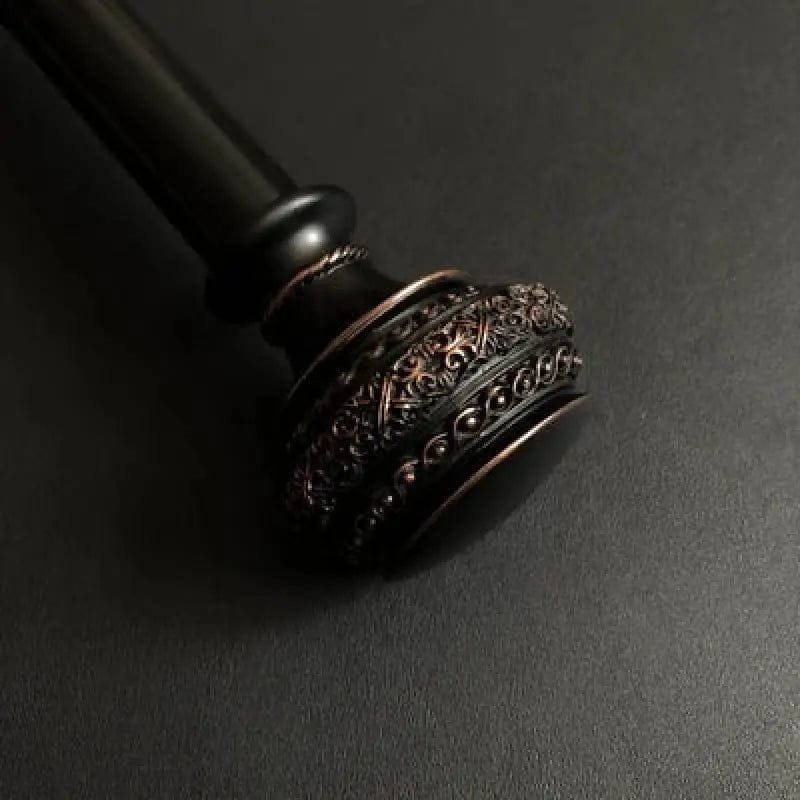 Tringles à Rideau Vintage Ornementées Pour Décoration Bohème - Noir a / 100