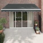 Store banne électrique 3 x 2,5 m – Anthracite