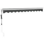 Store banne électrique 3 x 2,5 m – Anthracite