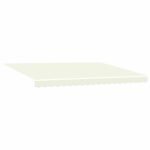 Store banne électrique 4,5 x 3 m – Crème et anthracite
