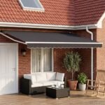 Store banne électrique 4 x 3 m – Anthracite