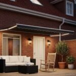 Store banne électrique 4 x 3 m – Anthracite