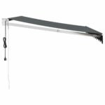 Store banne électrique 3 x 2,5 m – Anthracite