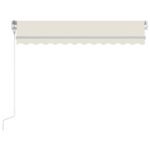 Store banne électrique 3 x 2,5 m – Crème